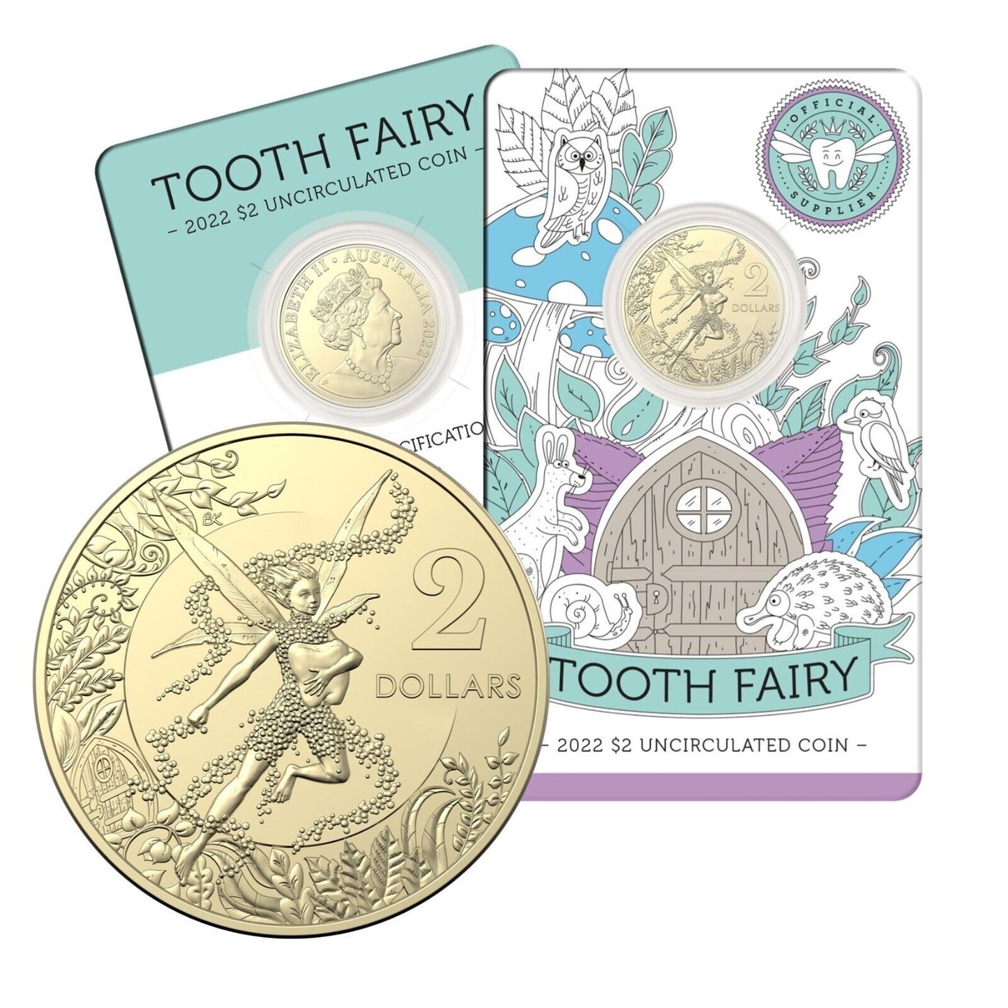 2022 TOOTH FAIRY $2 RAM CARDED