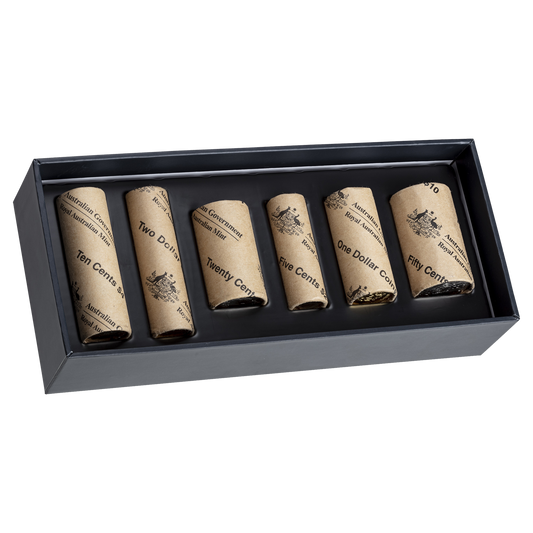 2024 HM King Charles III Effigy Premium Roll Six Coin Set