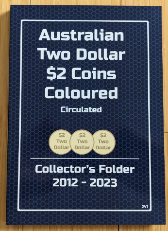 AUSTRALIAN $2 COIN ALBUM (no coins included)