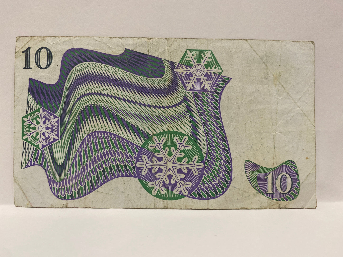 1972 DENMARK 50 KRONER PAPER Banknote circulated