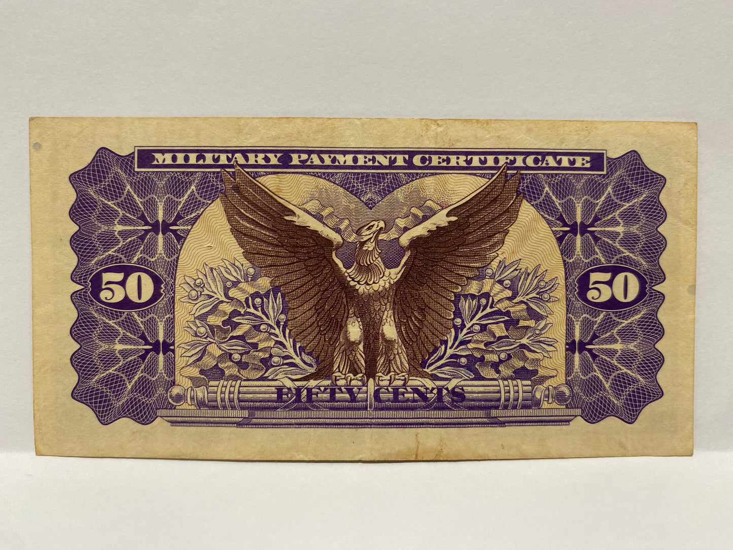 1970 USA MILITARY PAYMENT SERIES 692 50c banknote