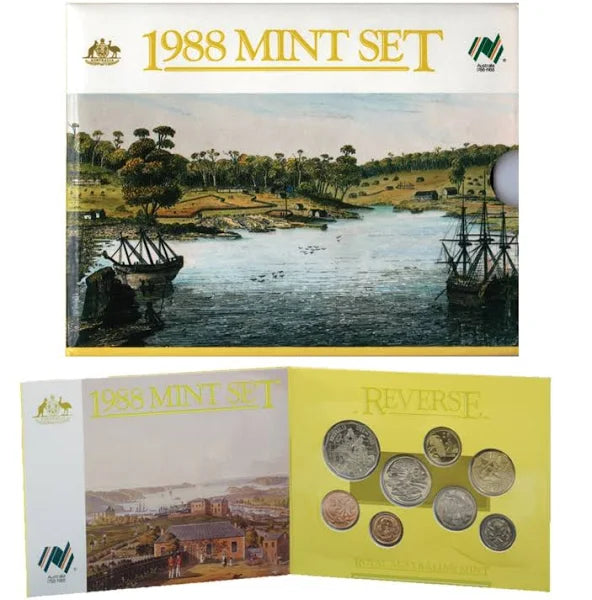 1988 Royal Australian Mint Coin Set - Bicentenary of Australia