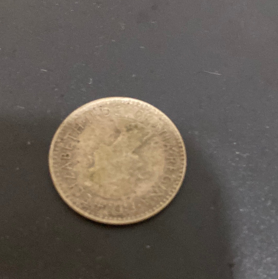 1955 THREEPENCE