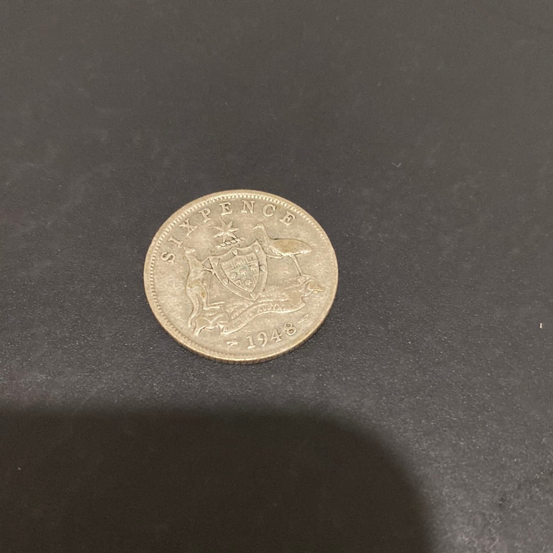 1948 SIXPENCE