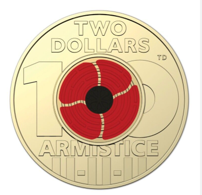 2018 100 YEARS OF ARMISTICE CIRCULATED