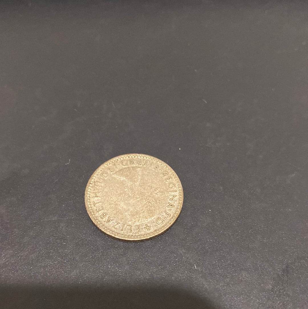 1955 SIXPENCE