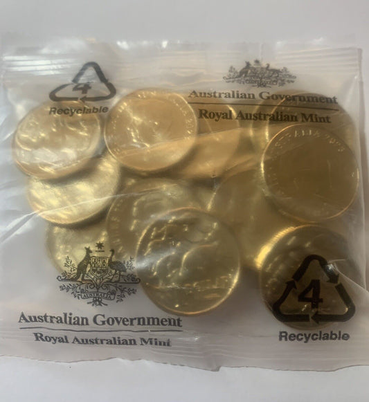 2023 KING CHARLES MOB OF ROOS $1 RAM BAG 20 UNCIRCULATED COINS