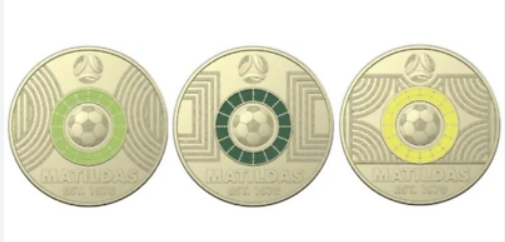 2023 MATILDAS 3 COIN SET CIRCULATED