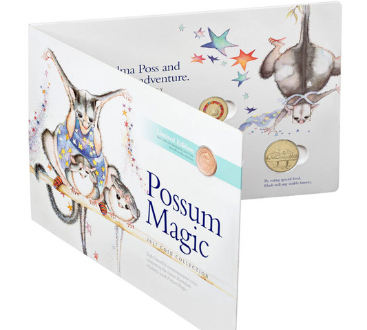 2017 POSSUM MAGIC 7 COIN SET - SPECIAL EDITION 1c PIECE INCLUDED