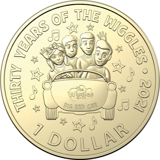 2021 WIGGLES $1 UNC