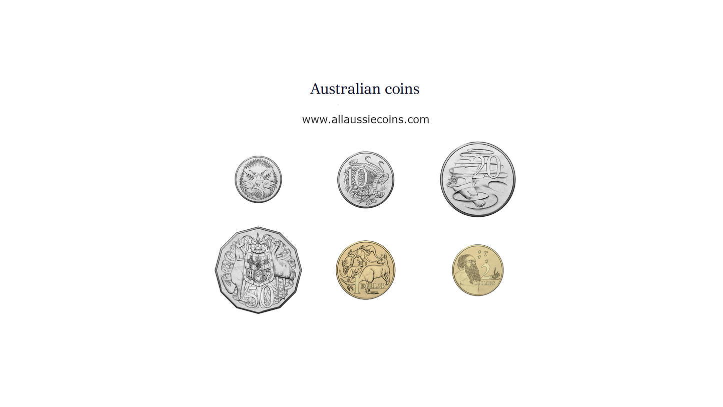 Australian Coin Identification