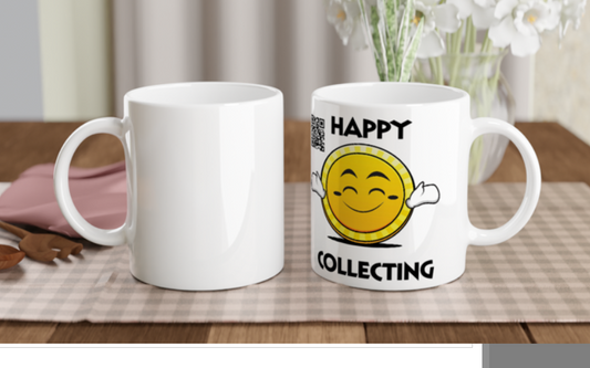 Happy Collecting Printed Mug