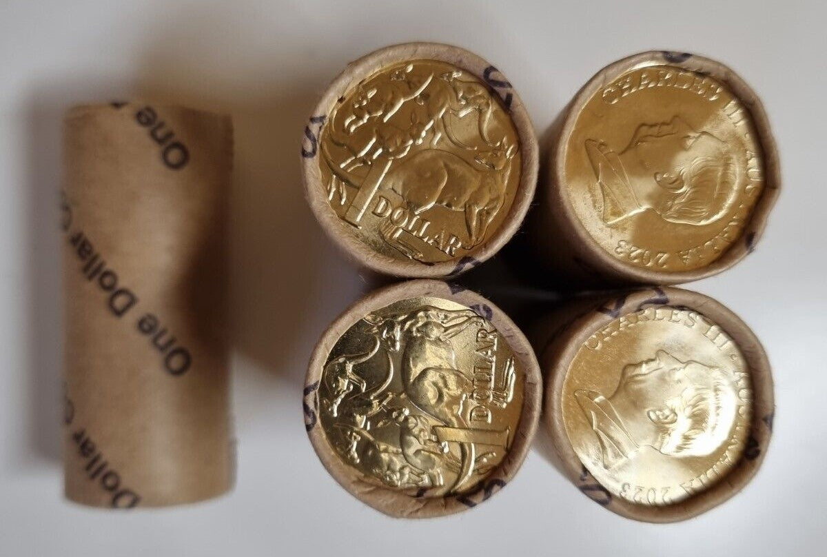 2023 KING CHARLES SECURITY ROLLS - 20 UNCIRCULATED COINS