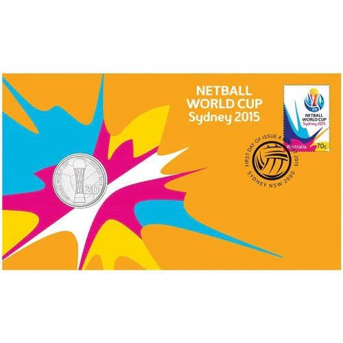 NETBALL WORLD CUP SYDNEY 2015 20c PNC