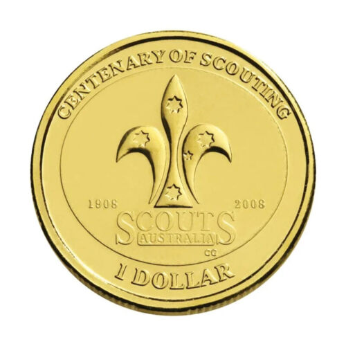 2008 CENTENARY OF THE SCOUTS $1 UNCIRCULATED